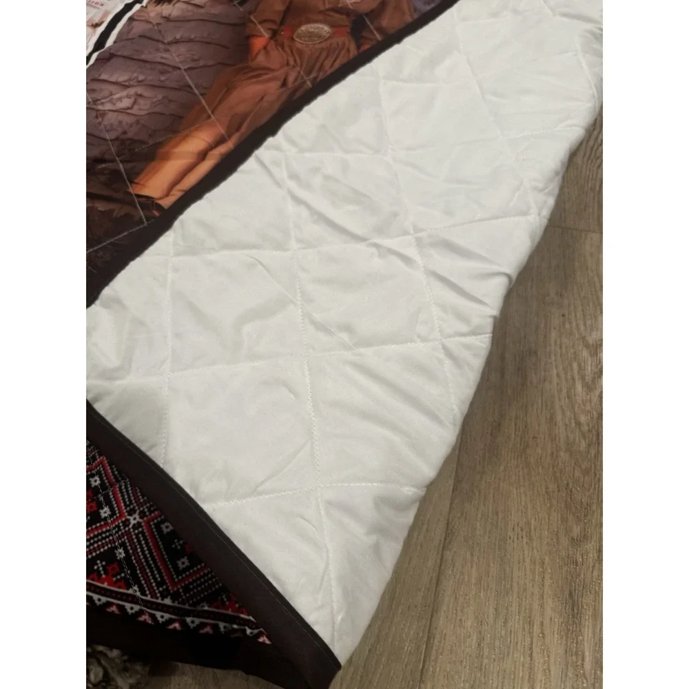 Reba McEntire Queen Comforter Quilt Album Covers‎ 89x97 Blanket Thin Coverlet